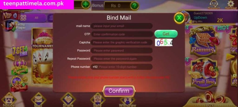 Teen Patti Mela Sign Up